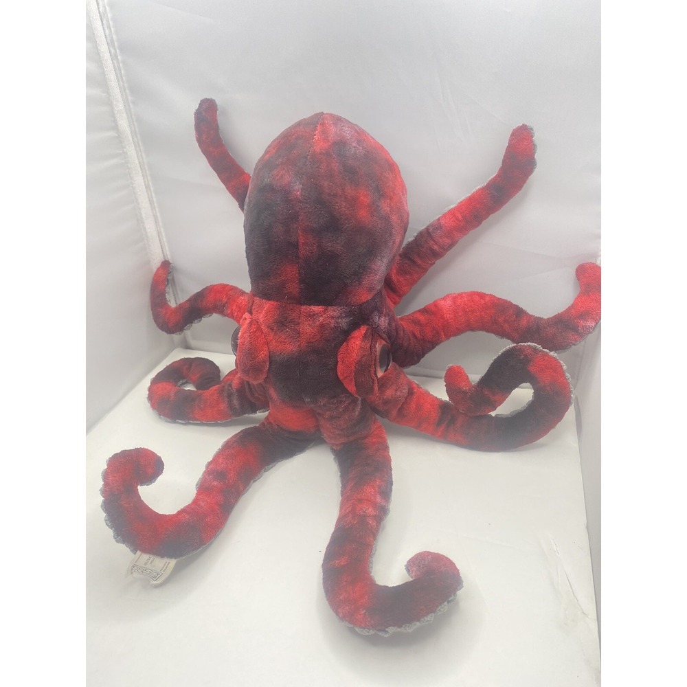 Fiesta Octopus Plush Ocean‎ Animal 15" EUC Multicolored Nice Collectible H6